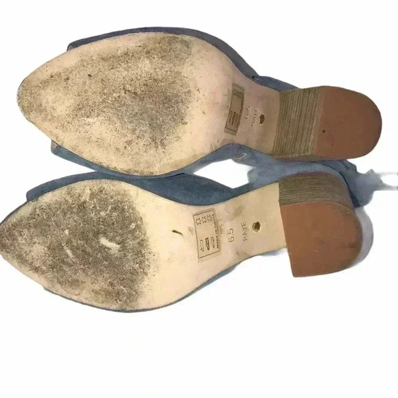 Raye Ankle Strap Suede Sandal Size 6.5 - Picture 5 of 8